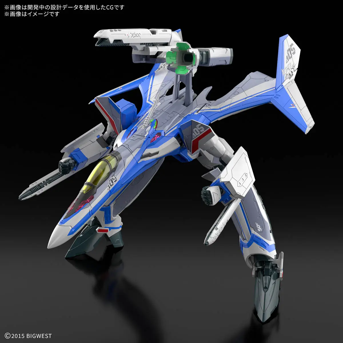 1/100 HG VF-31J Siegfried (Hayate Immelman) - Image 3