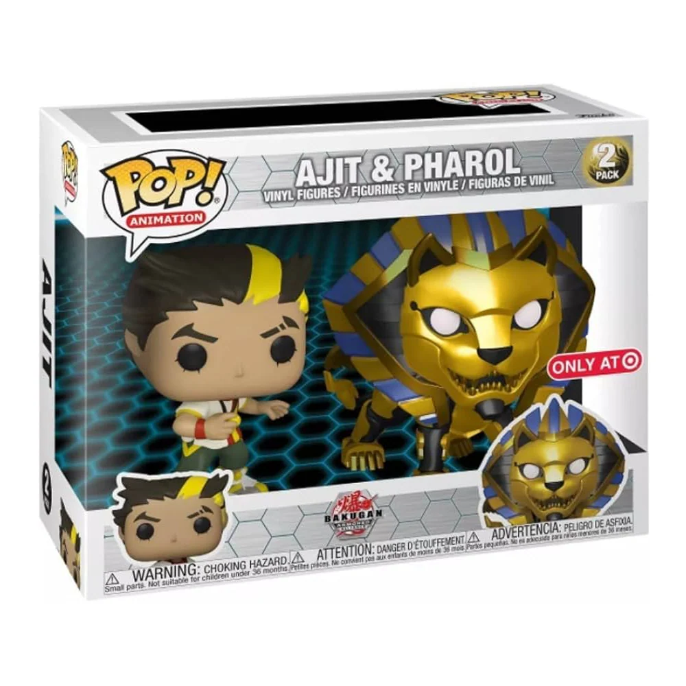Bakugan - Ajit & Pharol (Target Exclusive) 2 Pack - POP!