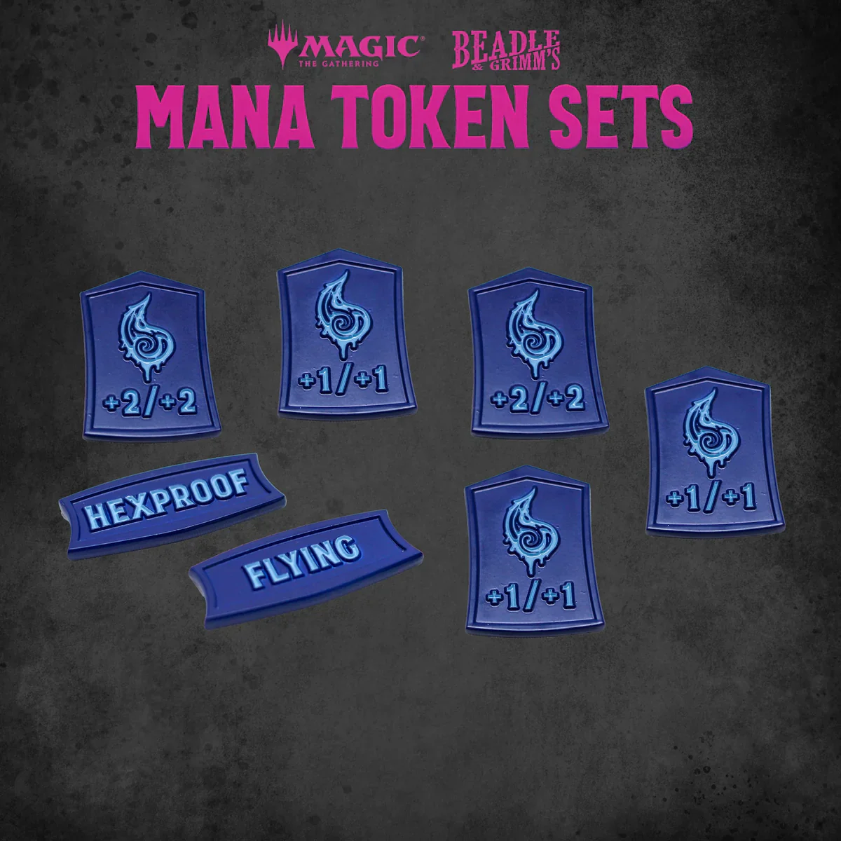Beadle & Grimm's Blue Mana Token Set (MTG) - Image 3