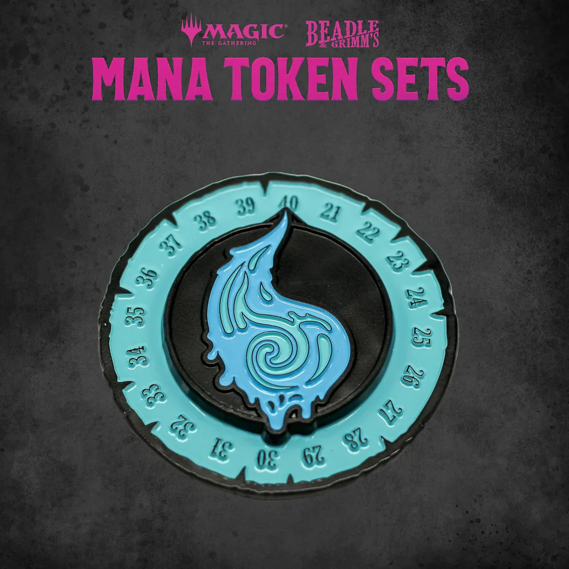 Beadle & Grimm's Blue Mana Token Set (MTG) - Image 5