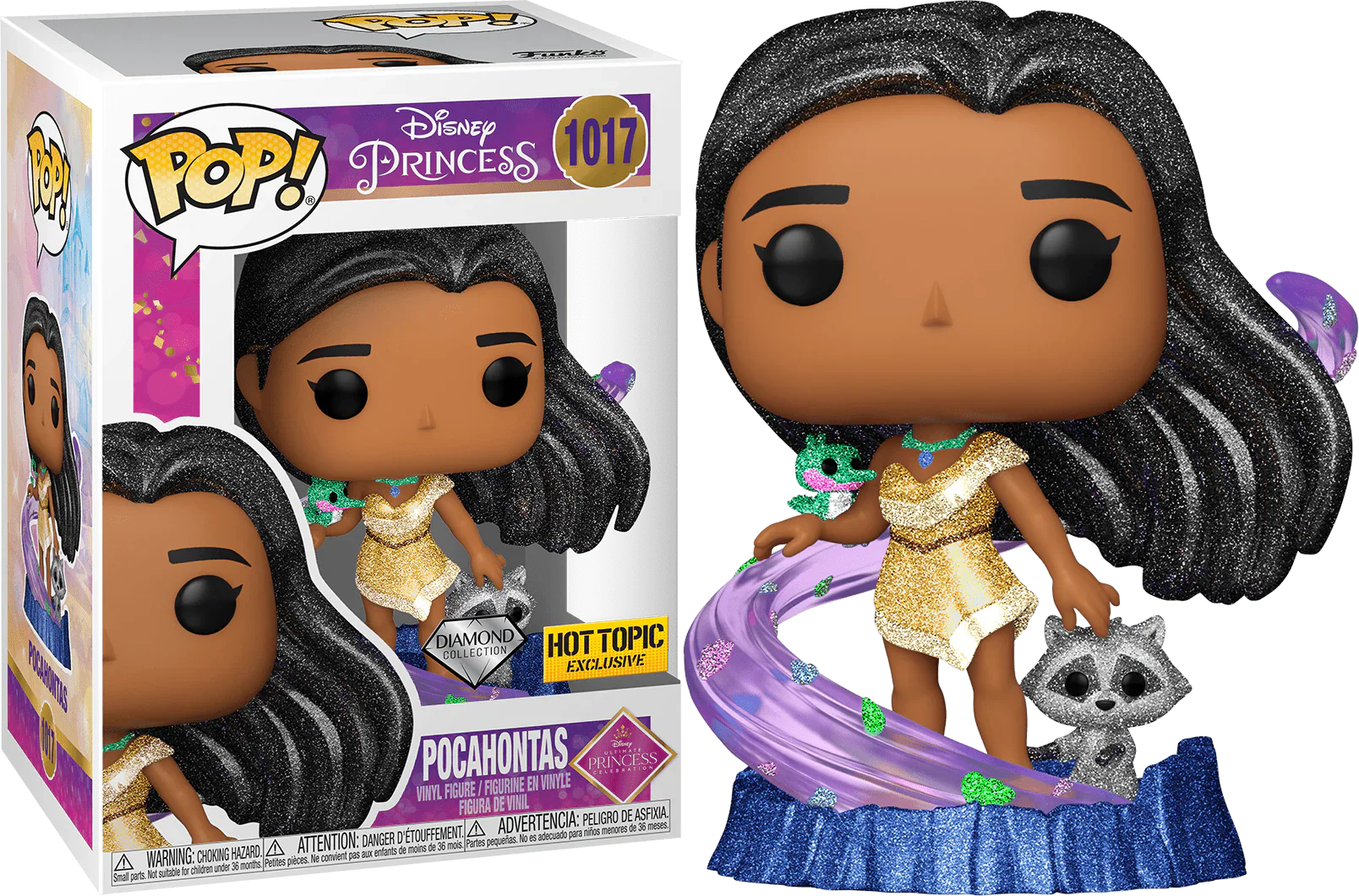 Disney Princess - Pocahontas (Diamond Collection) (Hot Topic Exclusive) #1017 - POP!
