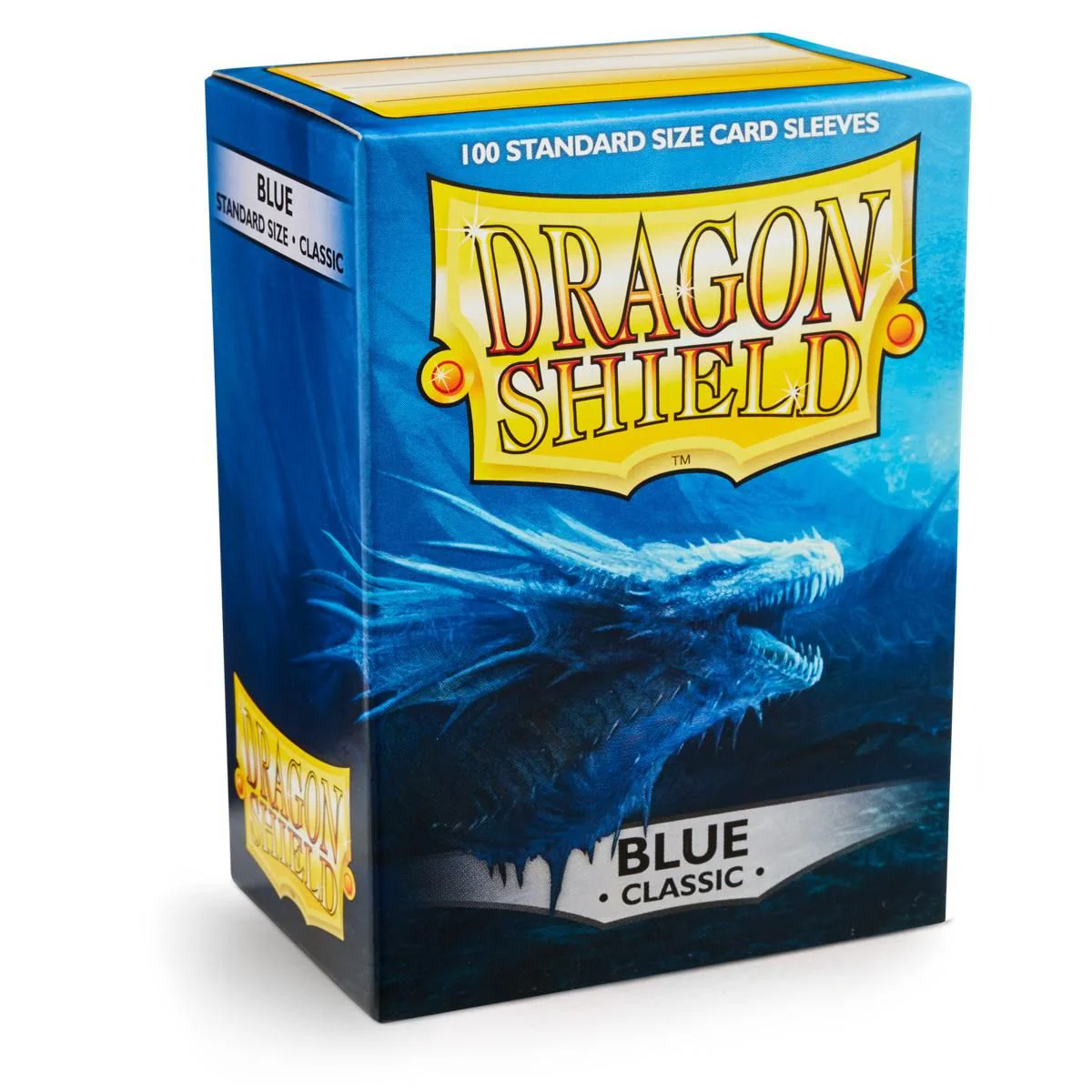Dragon Shield: Standard 100ct Sleeves - Blue (Classic) - Image 3
