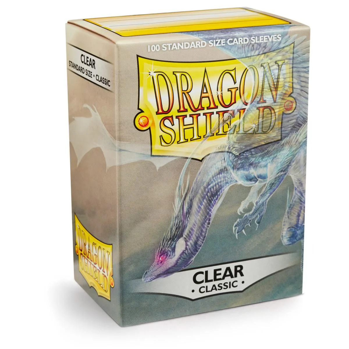 Dragon Shield: Standard 100ct Sleeves - Clear (Classic) - Image 3