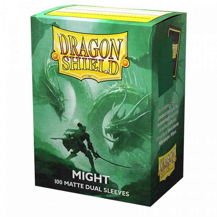 Dragon Shield: Standard 100ct Sleeves - Might (Dual Matte) - Image 2