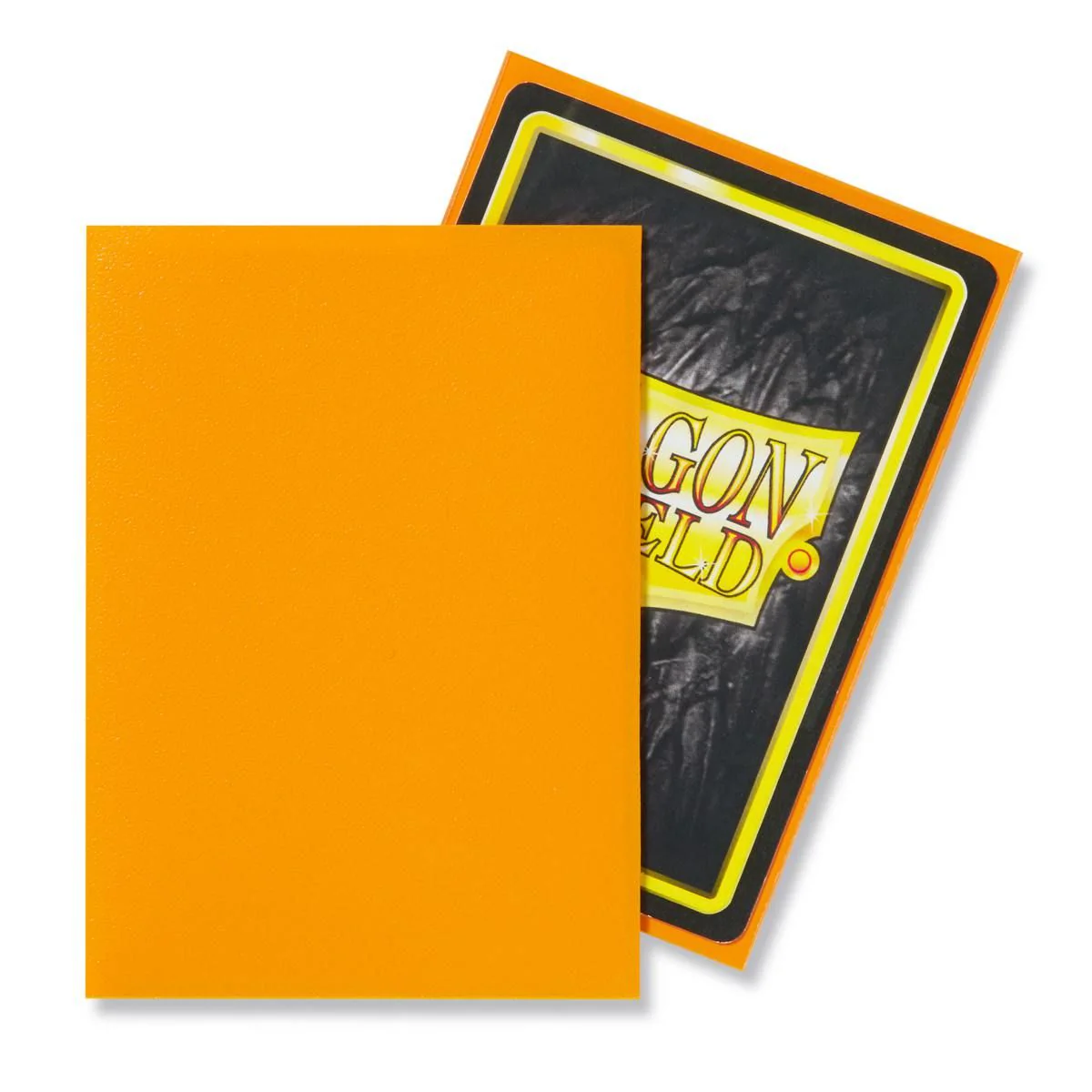 Dragon Shield: Standard 100ct Sleeves - Orange (Matte) - Image 4