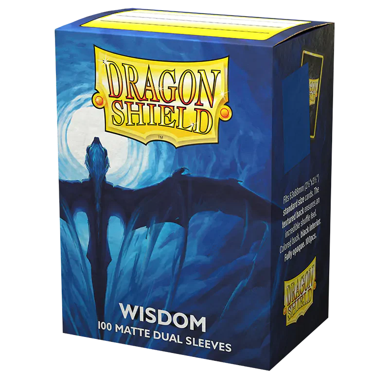 Dragon Shield: Standard 100ct Sleeves - Wisdom (Dual Matte) - Image 2