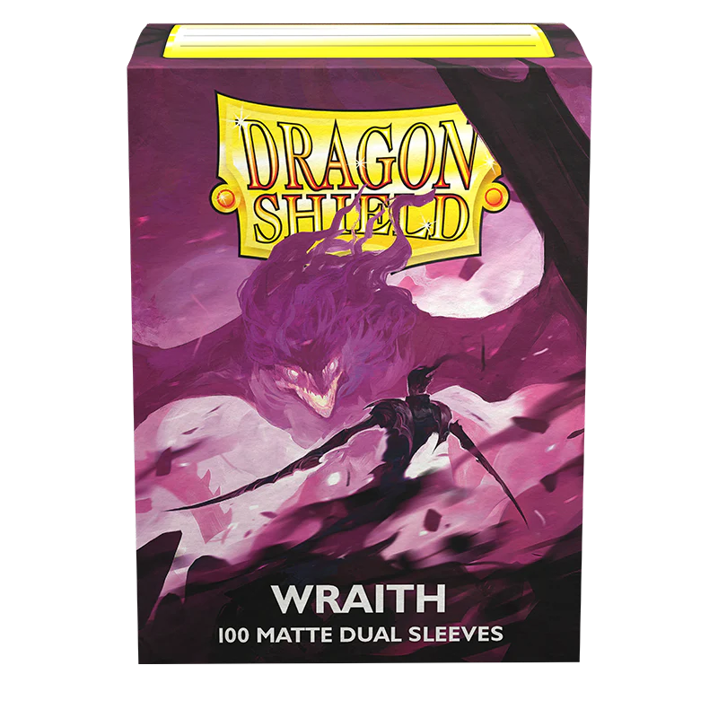 Dragon Shield: Standard 100ct Sleeves - Wraith (Dual Matte)
