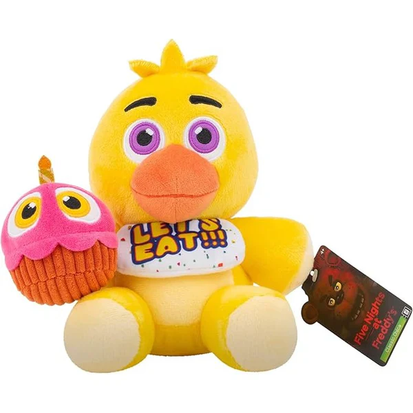 Five Nights at Freddy's Classic Chica with Carl 8-Inch Plush - Image 2
