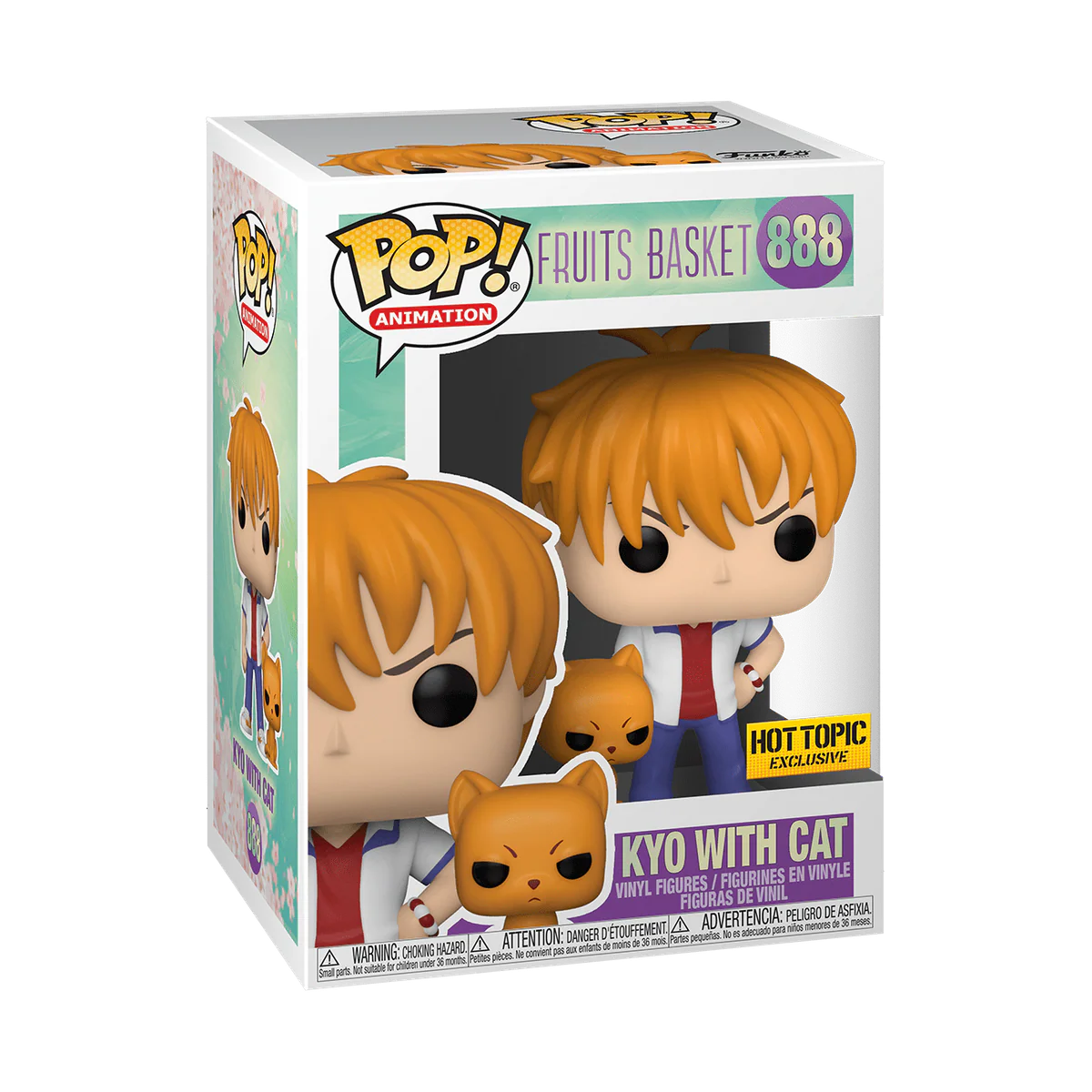 Fruits Basket - Kyo with Cat (Hot Topic Exclusive) #888 - POP!