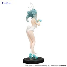 Hatsune Miku Rurudo White Color Ver. BiCute Bunnies Figure - Image 3