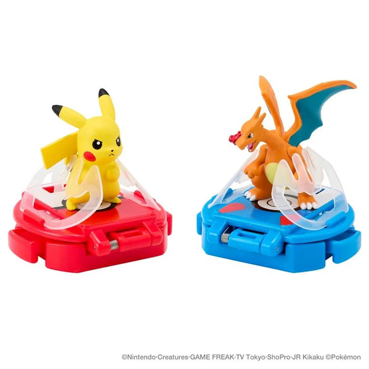 Moncolle Battle Set Pikachu VS Charmeleon Figure - Image 2