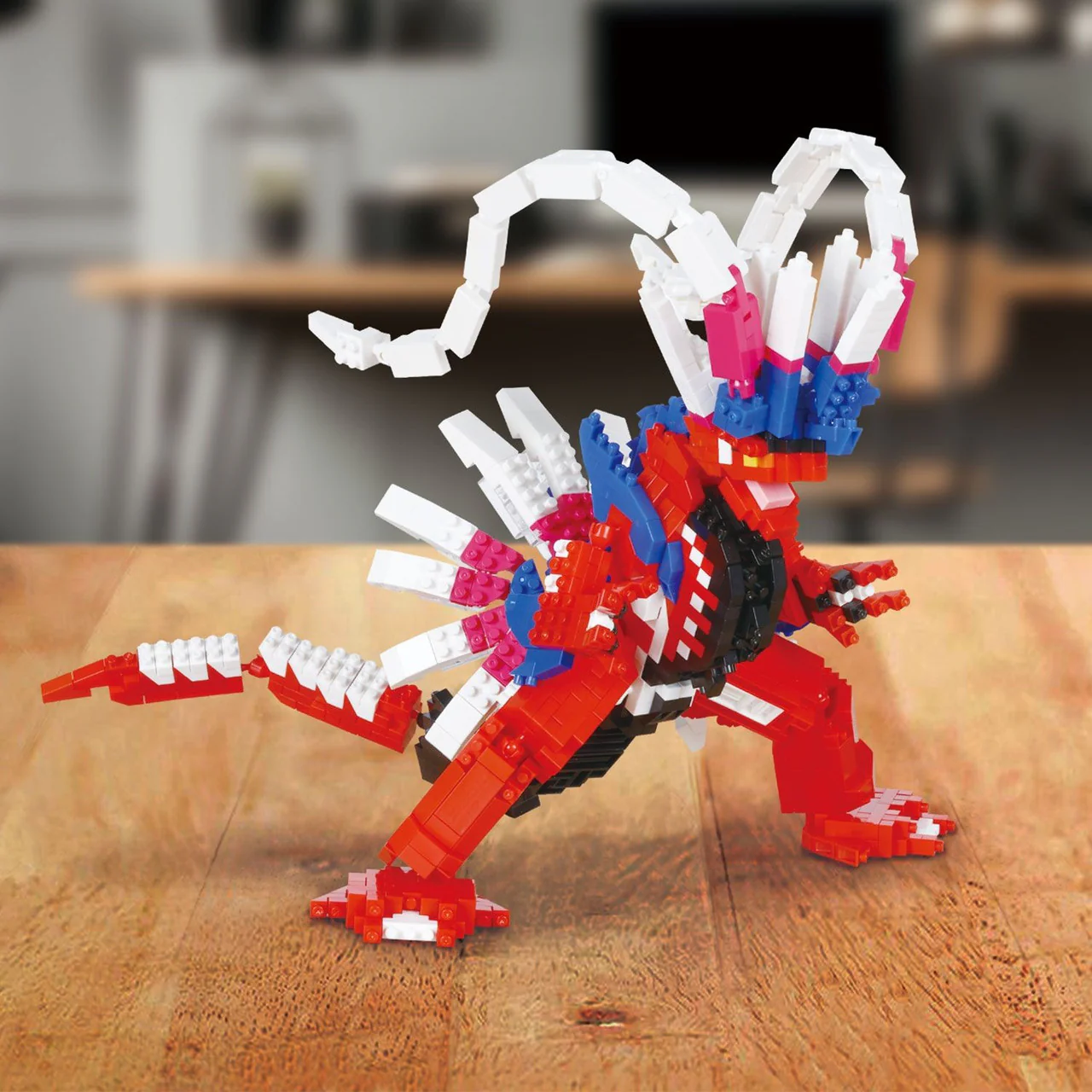 Nanoblock Pokemon Series Koraidon DX 6.45-Inch Building Block Set - Image 6
