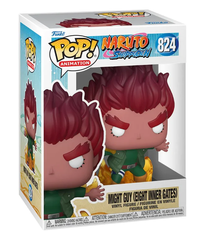 Naruto shippuden - Might Guy (Eight Inner Gates) #824 - POP!