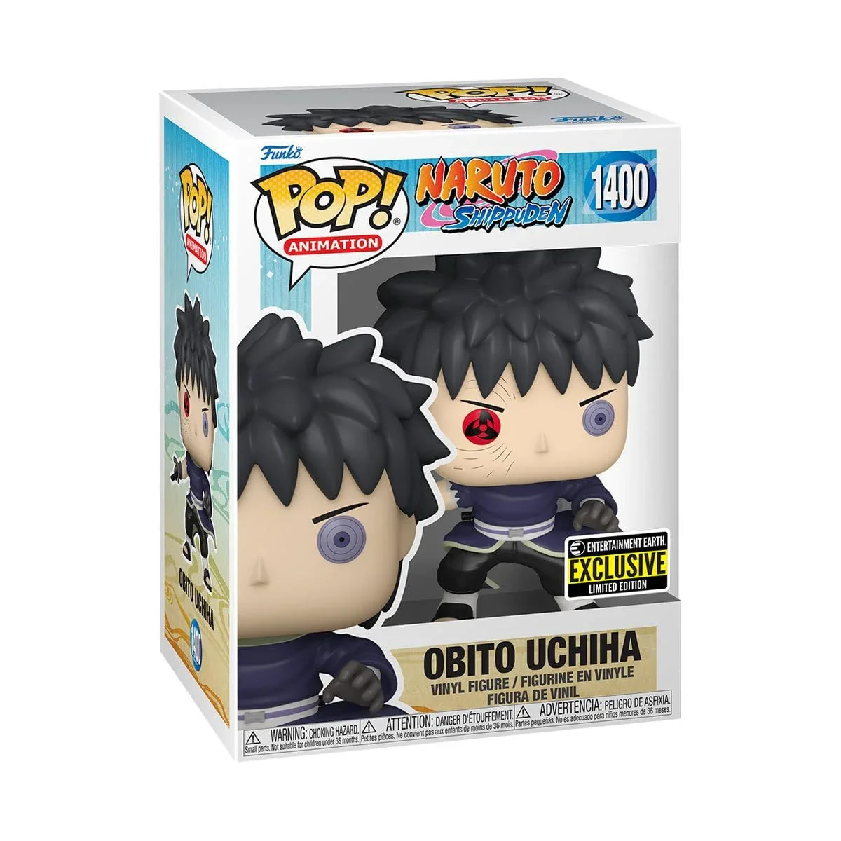 Naruto Shippuden - Obito Uchiha (Entertainment Earth Exclusive) #1400 - POP!