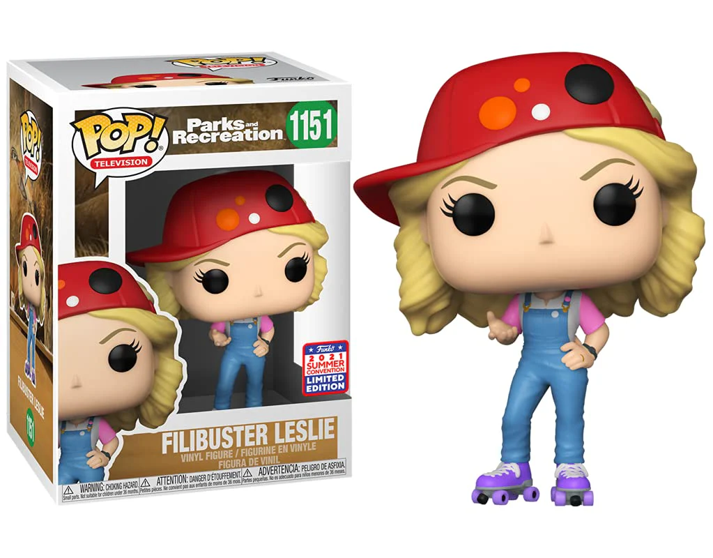 Parks And Recreation Filibuster Leslie (2021 Summer Convention Limited Edition) #1151 - POP!