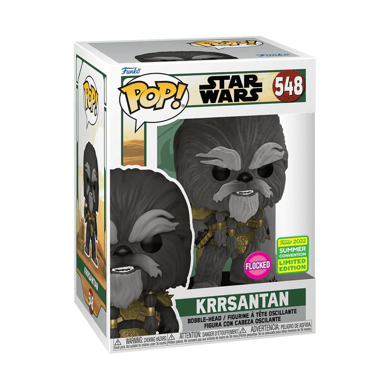 Star Wars - Krrsantan (Flocked/ Funko 2022 Summer Convention LE) #548 - POP!