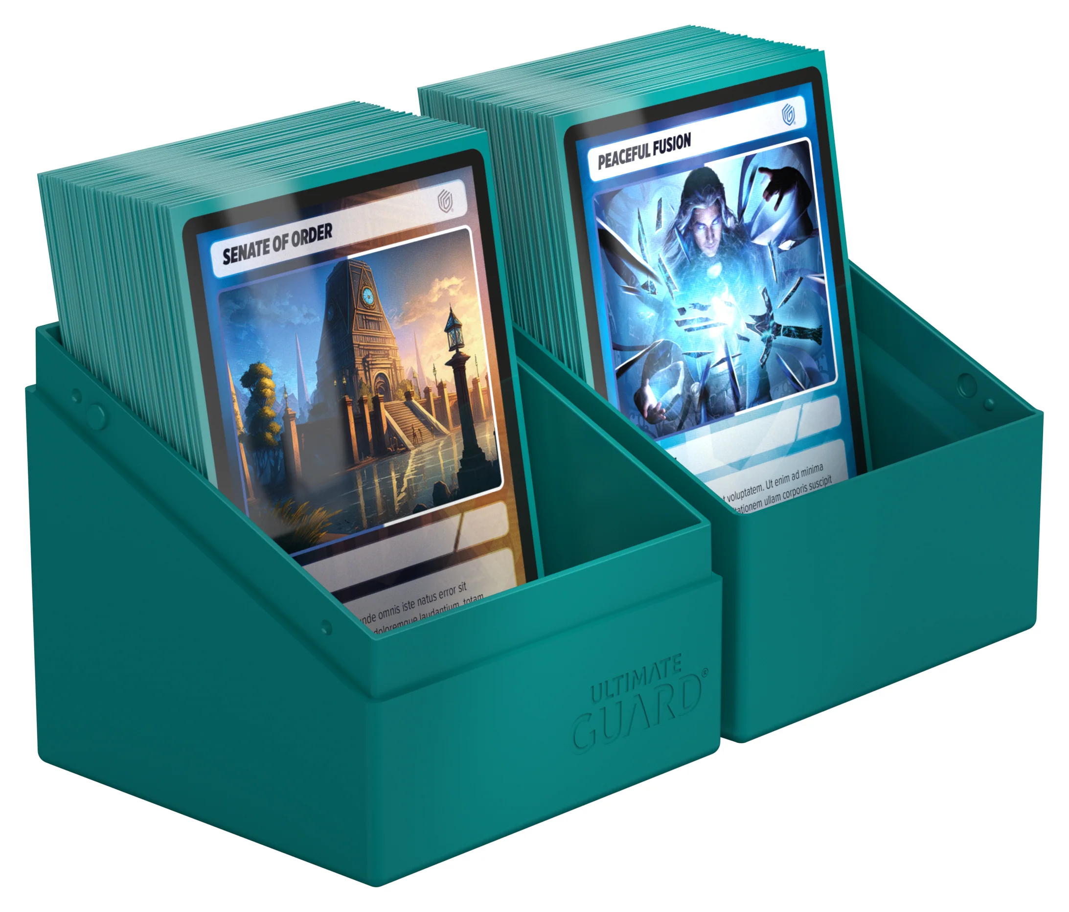 Ultimate Guard Boulder 100+ Solid Deck Box Petrol - Image 2