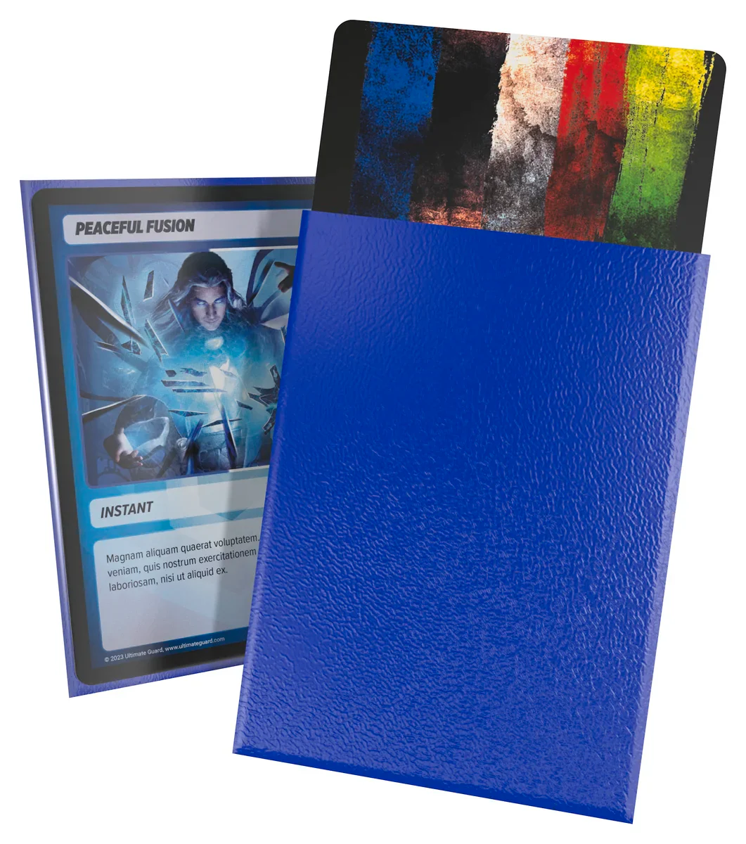 Ultimate Guard: Cortex - Matte Blue Standard Size Card Sleeves (100) - Image 3