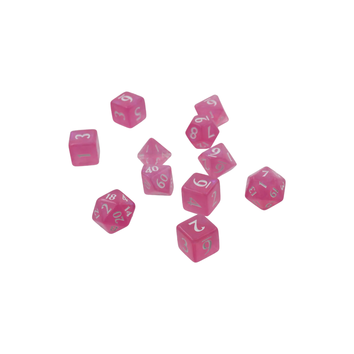 Ultra PRO: 11-Dice Set - Eclipse (Hot Pink) - Image 4
