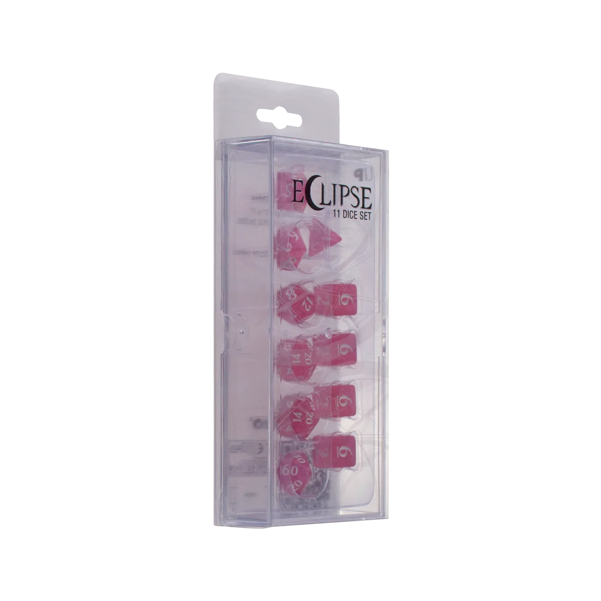 Ultra PRO: 11-Dice Set - Eclipse (Hot Pink) - Image 8