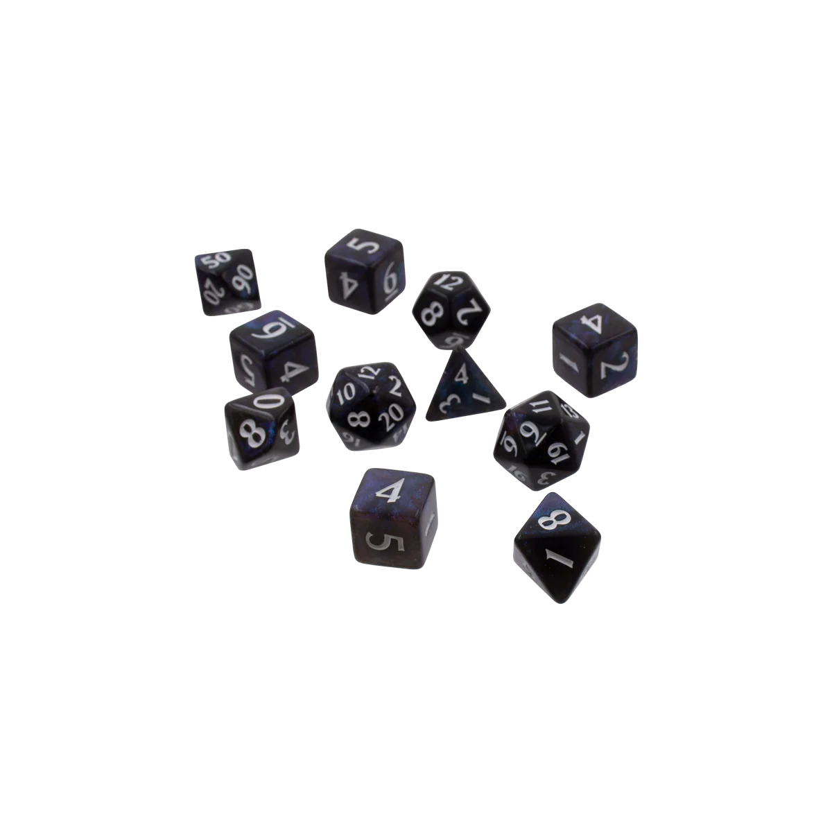 Ultra PRO: 11-Dice Set - Eclipse (Jet Black) - Image 4