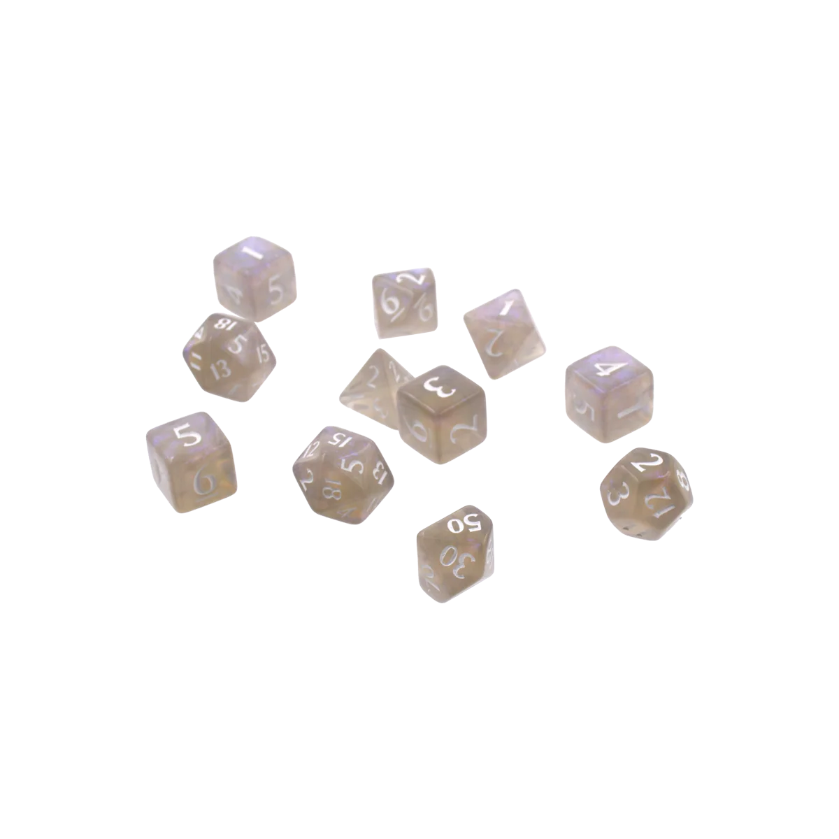 Ultra PRO: 11-Dice Set - Eclipse (Smoke Grey) - Image 3