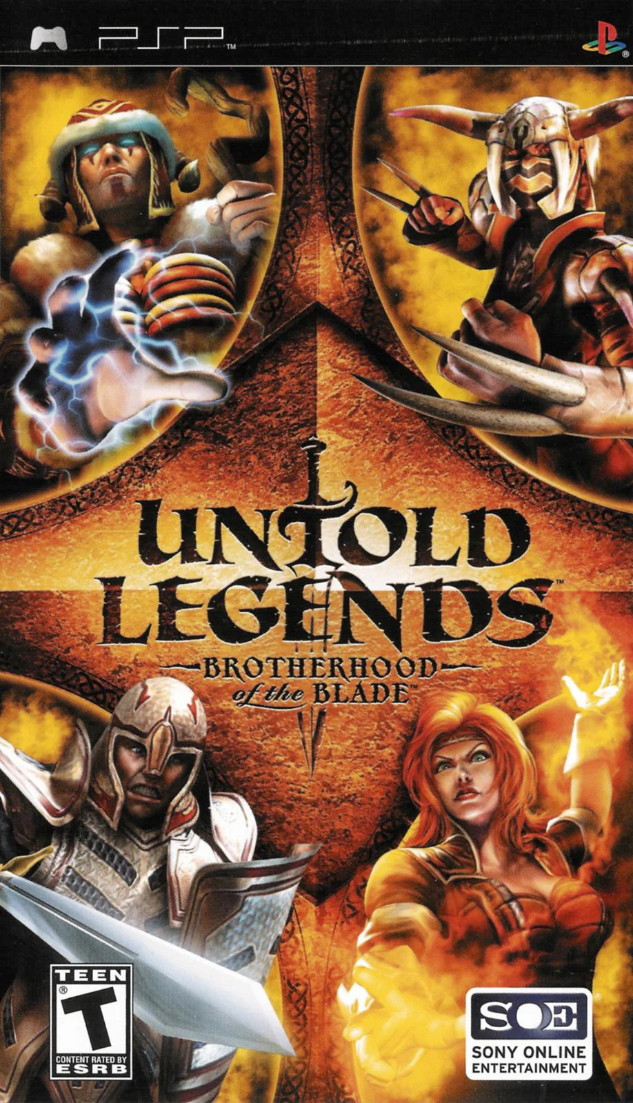Untold Legends Brotherhood of the Blade - PSP - Image 2