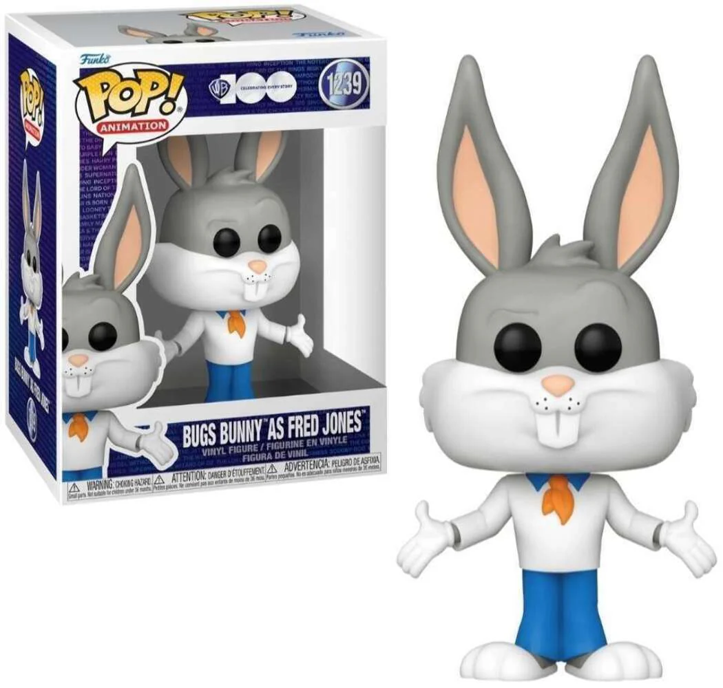 Warner Bros 100 - Bugs Bunny as Fred Jones #1239 - POP!